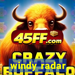 windy radar